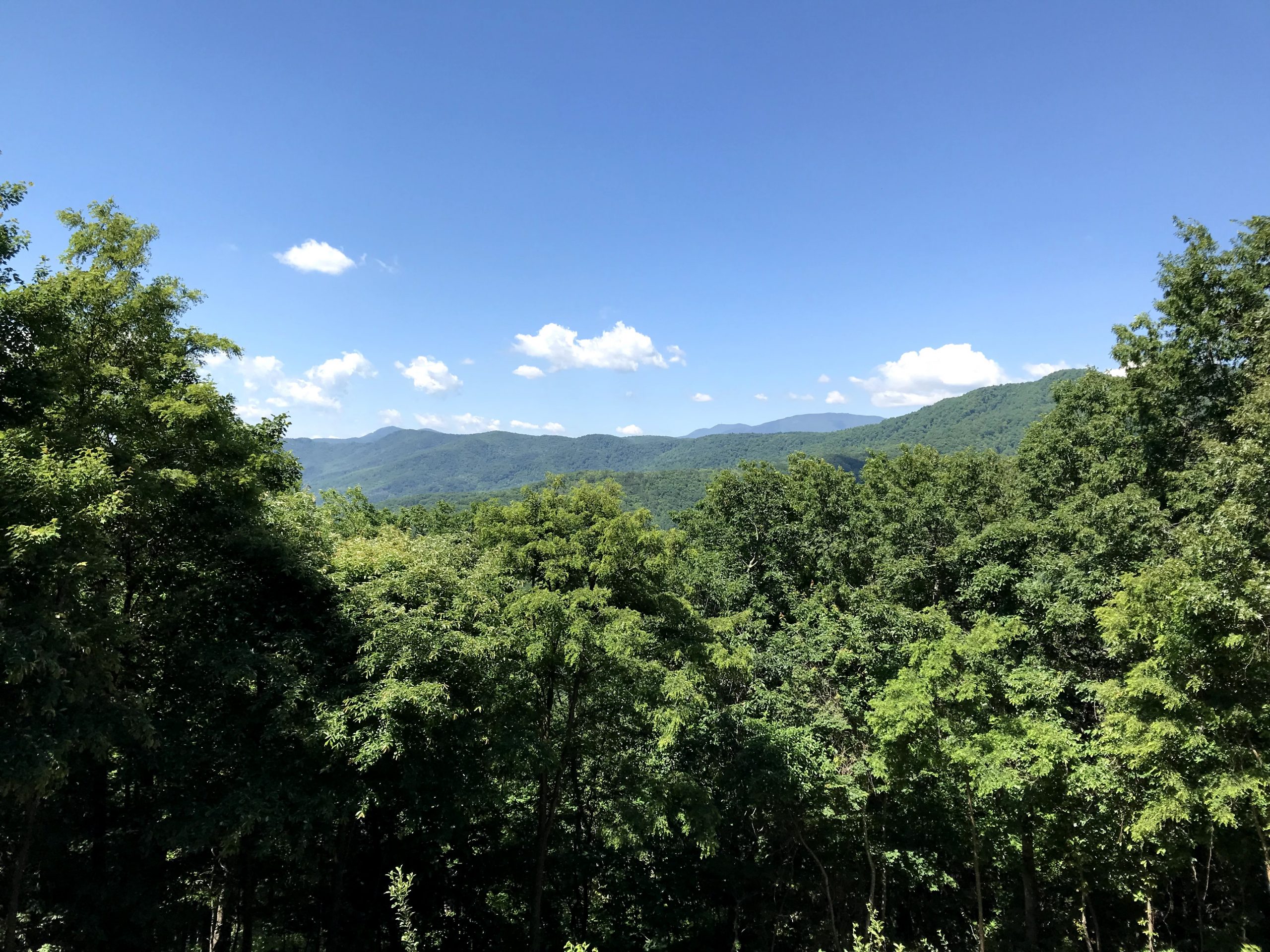 Mountain ridgelines